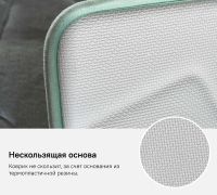 Товар: Коврик для ванной комнаты Iddis Basic 50х80 B22P580i12 Зеленый - фото 9 Коврик для ванной комнаты Iddis Basic 50х80 B22P580i12 Зеленый — фото 9, Аксессуары для туалета
