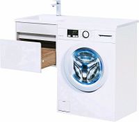 Товар: Тумба с раковиной Aquanet Токио 110 L 239208 подвесная Белая - фото 10 Тумба с раковиной Aquanet Токио 110 L 239208 подвесная Белая — фото 10, Тумбы с раковиной