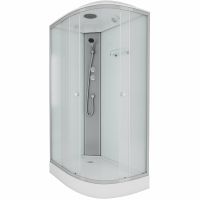 Душевая кабина Niagara Eco 120x80 L E120/80/13L/MT без гидромассажа — фото 1, Душевые кабины