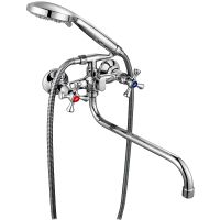 Смеситель для ванны Viko V-1555 универсальный Хром — фото 1, Смеситель для ванны