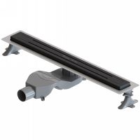 Душевой лоток Boheme Premium Trendy 60 983-60-B с Черной решеткой — фото 1, Душевые лотки