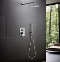 Душевая система Aquatek Оберон AQ1272CR Хром — фото 4, Встраиваемые душевые комплекты