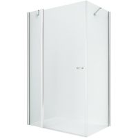 Душевой уголок New Trendy New Soleo Chrome 90x120 K-0651 профиль Хром стекло прозрачное — фото 1, Душевые уголки