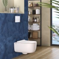 Товар: Унитаз Berges Ego XL 082228 подвесной Белый матовый с сиденьем Микролифт - фото 7 Унитаз Berges Ego XL 082228 подвесной Белый матовый с сиденьем Микролифт — фото 7, Унитазы