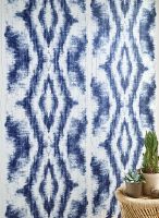 Панно Marburg Crush Motion 63472 Винил на флизелине (0,7*9) Белый/Синий, Геометрия — фото 2, Обои для стен