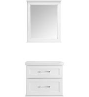 Комплект мебели для ванной ASB-Woodline Венеция 70 1195501 подвесной Белый с патиной Серебро — фото 2, Мебель для ванной