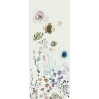 Панно Marburg Crush Motion 63495 Винил на флизелине (0,7*2,7) Бежевый/Разноцветный, Цветы — фото 1, Обои для стен