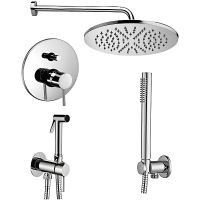 Комплект смесителей Paffoni Light KITZLIG015CR Хром — фото 1, Готовые комплекты для ванной комнаты