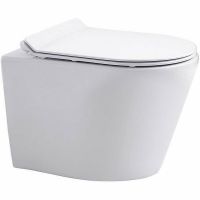 Унитаз Aquanet Atago W Short Tornado 332173 подвесной с сиденьем Микролифт — фото 2, Подвесные унитазы