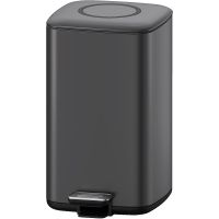 Ведро для мусора WeltWasser WW ME Wally TG 9L 10000006134 Серое матовое — фото 1, Мусорные ведра