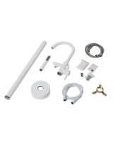 Товар: Смеситель для ванны Orange Steel M99-336w Белый - фото 10 Смеситель для ванны Orange Steel M99-336w Белый — фото 10, Смесители напольные