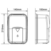 Товар: Диспенсер для жидкого мыла Nofer 03023.S Нержавеющая сталь матовая - фото 3 Диспенсер для жидкого мыла Nofer 03023.S Нержавеющая сталь матовая — фото 3, Диспенсеры для жидкого мыла