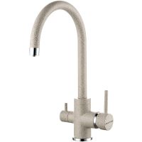 Смеситель для кухни Paulmark Essen Es213211-302 Песок — фото 1, Смесители для кухни