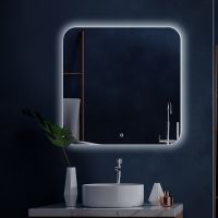 Зеркало Silver Mirrors Паллада 80 LED-00002750 с подсветкой с сенсорным выключателем — фото 1, Зеркала в ванную комнату