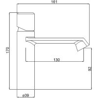 Товар: Смеситель для раковины Orange Sole Хром арт-M03-021cr - фото 9 Смеситель для раковины Orange Sole Хром арт-M03-021cr — фото 9, Смесители для раковины
