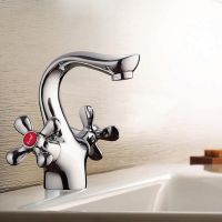 Смеситель для раковины Frap H731 F10731-B Хром — фото 2, Смесители