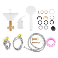 Смеситель на борт ванны Orange Iris M41-333w Белый — фото 11, Смесители на борт ванны