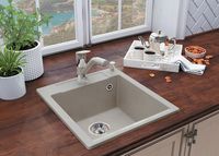 Кухонная мойка Polygran Argo-460 №36 473363 Белый хлопок — фото 2, Кухонные мойки