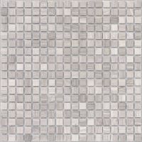 Мозаика Caramelle mosaic Pietrine 4 мм Travertino Silver MAT 30,5x30,5 см — фото 1, Мозаика