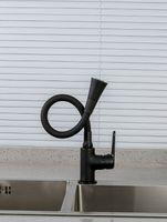 Смеситель для кухни Frap H17-6 F4417-6 Черный матовый — фото 15, Смесители для кухни