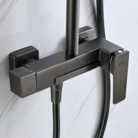 Душевая система Black&White Universe UK8500MG 8500MG Gun Metal — фото 6, Душевое оборудование. Душевая программа