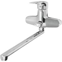 Смеситель для ванны Viko V-6415 универсальный Хром — фото 1, Смеситель для ванны