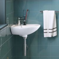 Раковина Sanita Веер 44 WB.CR/Veer/23-C/WHT.G/S1 Белая — фото 2, Раковины