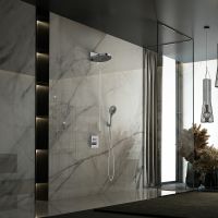 Душевая система Vincea Inspire VSFW-3I21T1CH с термостатом Хром — фото 3, Встраиваемые душевые комплекты