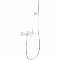 Смеситель для ванны Boheme Uno 463-MW Белый матовый — фото 1, Смесители