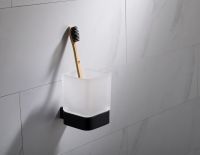 Стакан для зубных щеток Timo Selene 14033/03 Черный — фото 2, Стаканы для зубных щеток