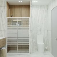 Товар: Душевая дверь Triton Слайд 100 Щ0000038519 профиль Белый стекло прозрачное с рисунком - фото 4 Душевая дверь Triton Слайд 100 Щ0000038519 профиль Белый стекло прозрачное с рисунком — фото 4, Душевые двери в нишу