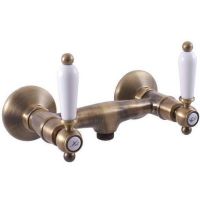 Смеситель для душа Rav Slezak Morava retro MK580.5SM Бронза — фото 1, Смеситель для душа