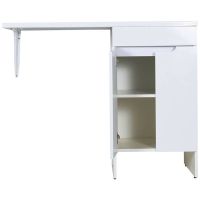 Тумба с раковиной Orange Sistema 120 R STD-120TUW+RAR Белая — фото 8, Тумбы с раковиной