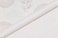 Обои Артекс Инди 10860-01 Винил на флизелине (1,06*10,05) Белый, Однотонный/Рогожка — фото 4, Обои для стен