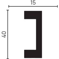 Товар: Молдинг Decor-Dizayn 2000x15x40 мм арт-DD618 - фото 4 Молдинг Decor-Dizayn 2000x15x40 мм арт-DD618 — фото 4, Молдинги