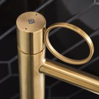 Смеситель для раковины Jacob Delafon Vivienne Signature Матовая латунь арт-E38682-LB3-2MB — фото 3, Смесители для раковины