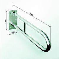 Товар: Поручень Bemeta Help 301102084 Белый - фото 2 Поручень Bemeta Help 301102084 Белый — фото 2, Поручни для ванной