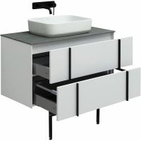 Товар: Тумба под раковину Allen Brau Reality 90 1.32006.WM подвесная Белая матовая - фото 31 Тумба под раковину Allen Brau Reality 90 1.32006.WM подвесная Белая матовая — фото 31, Тумбы под раковину