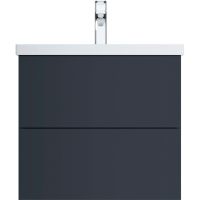 Тумба под раковину AM.PM Gem 60 M90FHX06022GM подвесная Графит матовый — фото 1, Тумбы под раковину