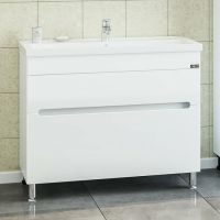 Товар: Тумба под раковину СанТа Лондон 100 224009л Белая - фото 3 Тумба под раковину СанТа Лондон 100 224009л Белая — фото 3, Тумбы под раковину