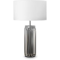 Товар: Настольная лампа Maytoni Modern Muse MOD304TL-01GR Белая Хром Серая - фото 3 Настольная лампа Maytoni Modern Muse MOD304TL-01GR Белая Хром Серая — фото 3, Настольные лампы