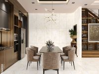 Керамогранит Buono Ceramica Onice Crema Carving O4453C 60х120 см — фото 15, Керамогранит