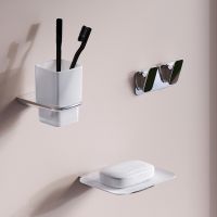 Товар: Набор аксессуаров для ванной AM.PM Inspire V2.0 AK50B0703W Хром - фото 2 Набор аксессуаров для ванной AM.PM Inspire V2.0 AK50B0703W Хром — фото 2, Наборы аксессуаров для ванной комнаты