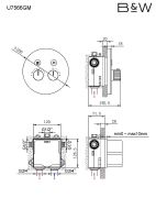 Душевая система Black&White Universe U7566GM 7566GM с термостатом Gun Metal — фото 5, Душевое оборудование. Душевая программа