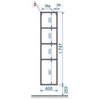 Товар: Шкаф пенал Эстет Dallas Luxe 40 R ФР-00001945 подвесной Белый - фото 5 Шкаф пенал Эстет Dallas Luxe 40 R ФР-00001945 подвесной Белый — фото 5, Пеналы для ванной комнаты