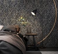 Обои Артекс Dieter Langer Eleganza 10357-05 Винил на флизелине (1,06*10,05) Черный/Серый/Золото, Дамаск — фото 4, Обои для стен
