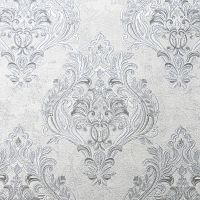 Обои Solo Casablanca SL8870-24 Винил на флизелине (1,06*10) Серый, Дамаск — фото 1, Обои для стен