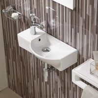 Раковина WeltWasser Aisbach 7950 GL-WT L 50 10000008692 Белая глянцевая — фото 2, Мини-раковины