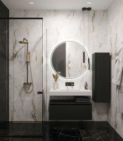 Товар: Раковина Boheme Armadi Art Flat 100 888-100 Белая матовая - фото 3 Раковина Boheme Armadi Art Flat 100 888-100 Белая матовая — фото 3, Раковины