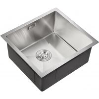 Кухонная мойка Milacio Denia 48 MC.77440 нержавеющая сталь / прямоугольная / матовая — фото 1, Кухонные мойки